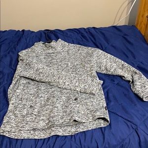 RBX mock neck sweatshirt with kangaroo pocket